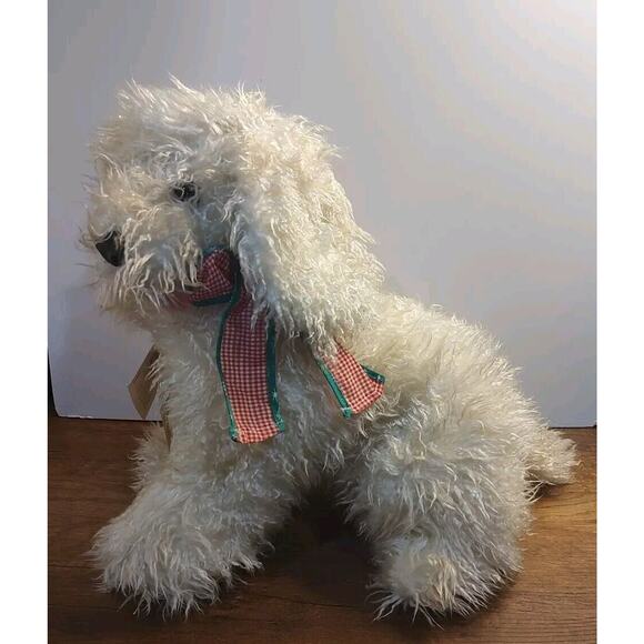 VTG ‘90 White Christmas Dog From Gingham Dog And Calico Cat Children’s Book A12 - Picture 2 of 4